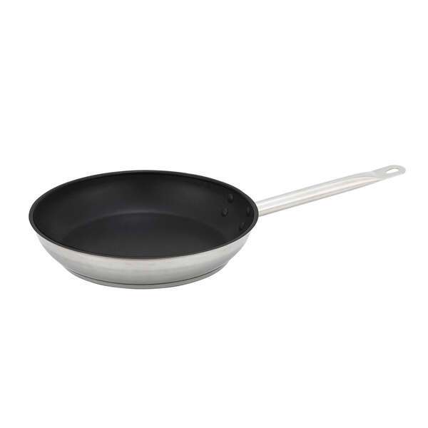 - SSFP-9NS, 9-Inch Non-Stick Stainless Steel Fry Pan, NSF
