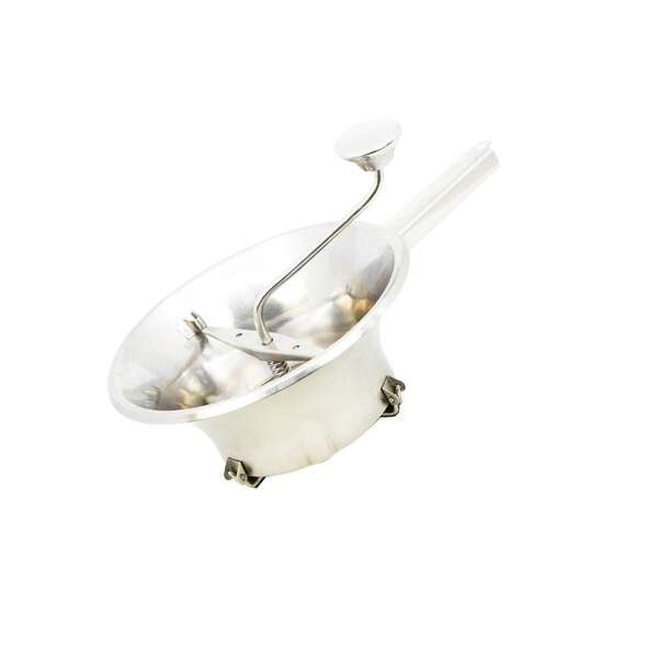 Winco SVM-8, 2-Quart 8-Inch Diameter Stainless Steel Vegetable Mill with 4 Dishes (Discontinued)