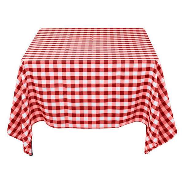 - TBCO-70R, 52x70-Inch Red Oblong Table Cloth
