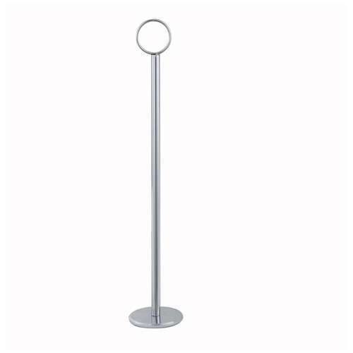 - TBH-12, 12-Inch High Stainless Steel Table Number Card Holder