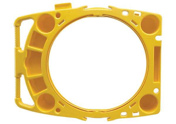 TCD-44Y, Plastic Container Caddy for 44 Gallon Trash Can PTC-44G