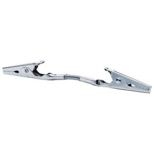 Winco TCD-4D, Nickel Plated Table Sign Clip, Dual, Flexible, 6-Piece Pack (Discontinued)