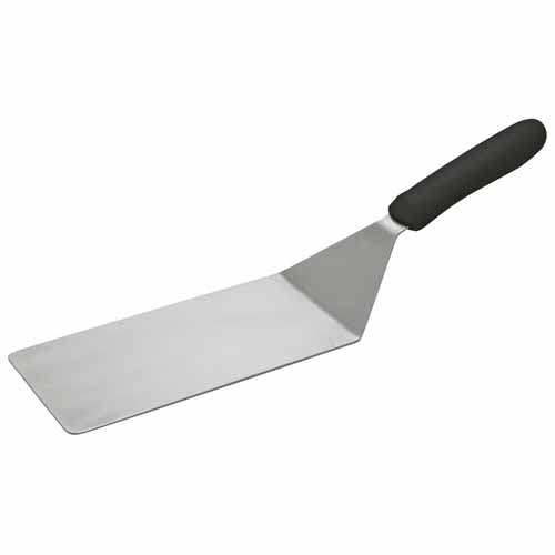 - TKP-42, Offset Turner with 4x8-Inch Blade and Black Polypropylene Handle, NSF