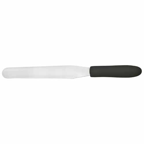- TKPS-7, Bakery Spatula with 7.94x1.25-Inch Blade and Black Polypropylene Handle, NSF