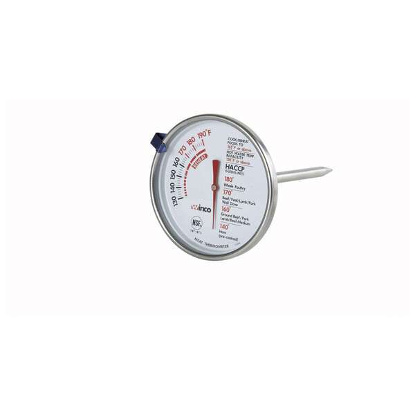 - TMT-MT3, 3-Inch Meat Thermometer, Black and White Dial, NSF