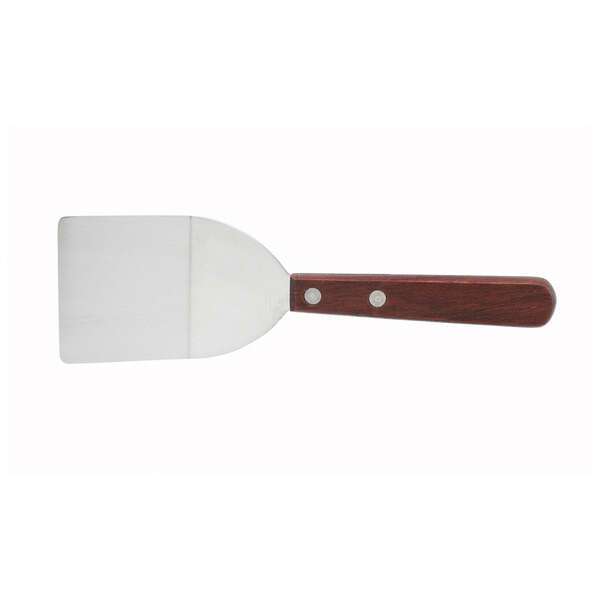 - TN32, Offset Turner with 2.25x3.5-Inch Blade and Wooden Handle