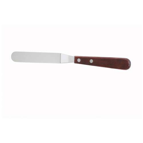 - TOS-4, Offset Spatulas with Wooden Handle and 4.25-Inch Blade