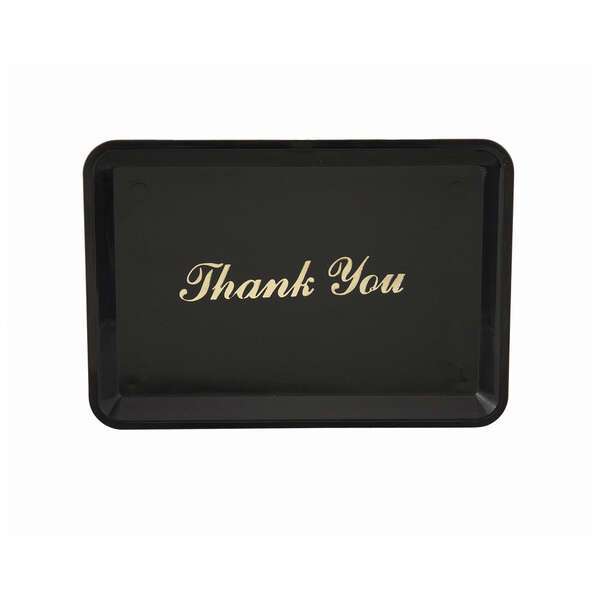 - TT-46, 4.5x6.5-Inch Gold Imprinted Tip Tray