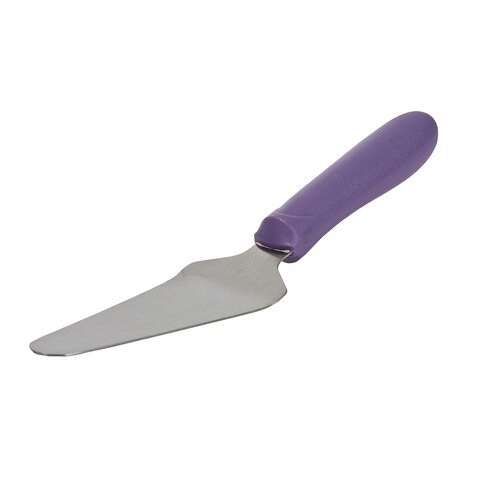 - TWP-51P, 4-5.8x2-3.8-Inch Pie Server with Offset Blade, Purple Handle, NSF