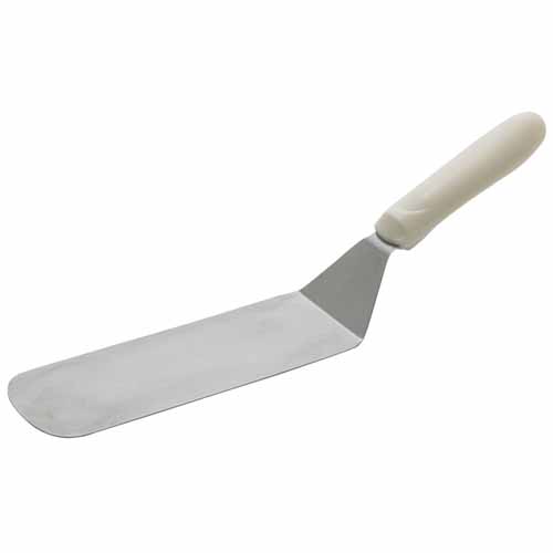 - TWP-90, Flexible Turner with White Polypropylene Handle and 8.5x2.87-Inch Blade