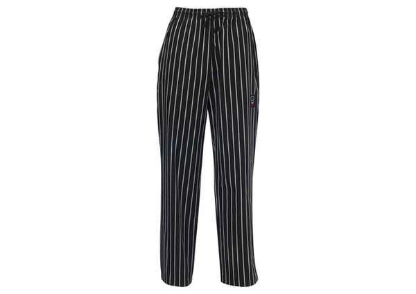 Winco UNF-3CXXL Woven Chalkstripe Chef Pants, XXL, EA