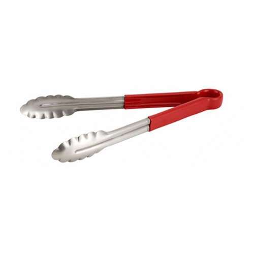 - UTPH-9R, 9-Inch Utility Tong with Polypropylene Red Handle