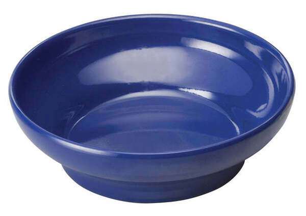 - WDM008-401, 4 Oz Ardesia Mila Melamine Round Salsa Bowl, Blue, 48/CS