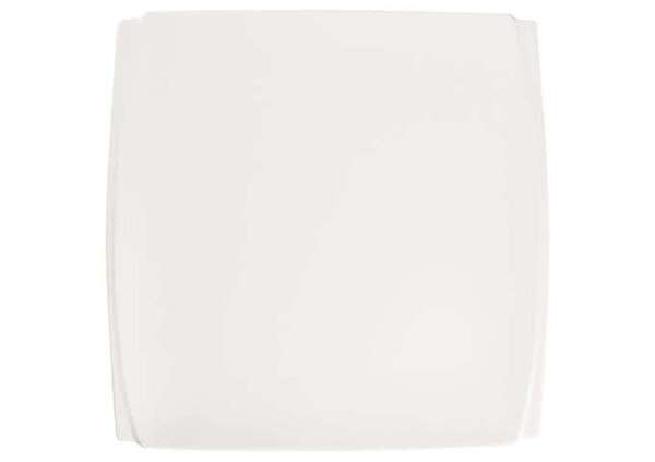 Winco WDP009-102, 11-Inch Ardesia Bettini Porcelain Square Bowl, Bright White, 12/CS (Discontinued)