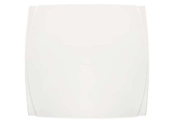 Winco WDP009-103, 14-Inch Ardesia Bettini Porcelain Square Bowl, Bright White, 6/CS (Discontinued)