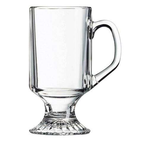 Winco WG03-004, 10-Ounce Footed Mugs, 24/CS