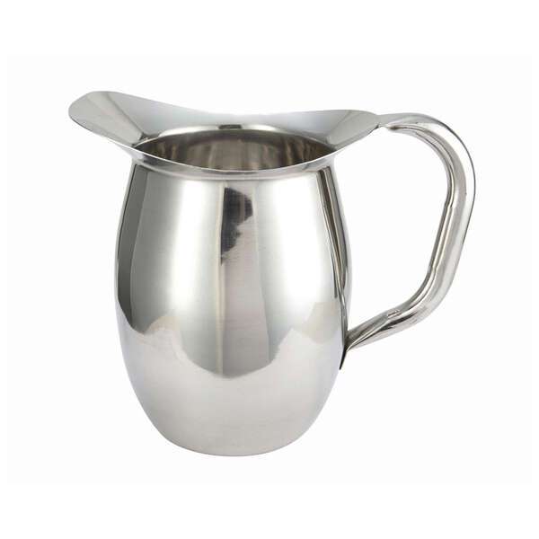 - WPB-2, 2-Quart Stainless Steel Deluxe Bell Pitcher