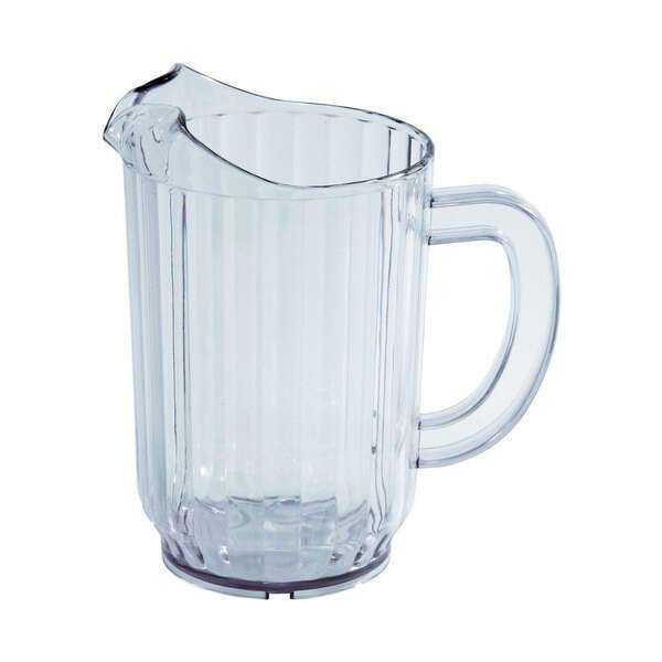 - WPC-60, 60-Ounce Clear Polycarbonate Water Pitcher