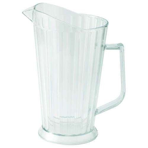 - WPCB-60, 60-Ounce Clear Polycarbonate Beer Pitcher