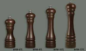 Winco WPM-10TL, 10-Inch Maestro Classic Pepper Mill, Light Color Beech Wood