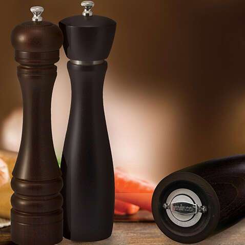 WPM-12CD, 12-Inch Maestro Modern Pepper Mill, Dark Color Beech Wood