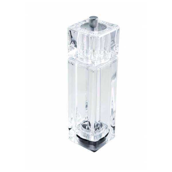 - WPMP-6, 6-Inch Clear Acrylic Pepper Mill or Salt Shaker