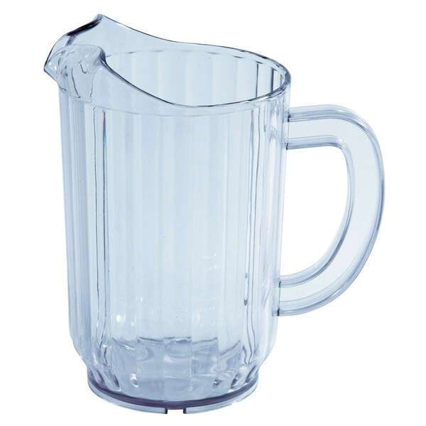 - WPS-32, 32-Ounce Clear Plastic Pitcher