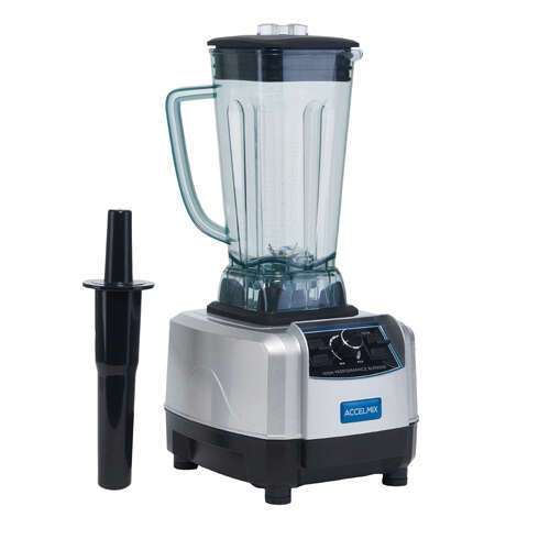 Winco XLB-1000, 68 Oz AccelMix Commercial Blender, 120V, 1450W, with Paddle Controls