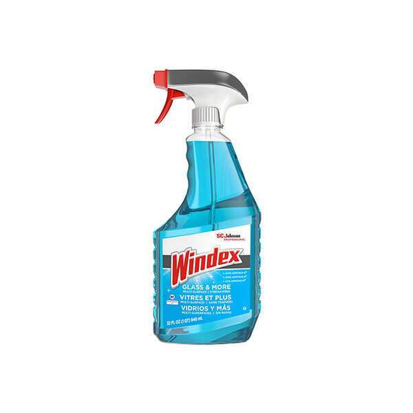 Windex WIN32, 32 Oz Glass Multi-Surface Cleaner with Ammonia-D, 8/CS