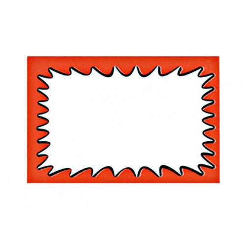 Windsor B-4 BURST 2.5 x 3.5-inch Paper Price Sign, 100/CS