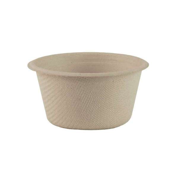 World Centric CU-SC-U4, 4-Ounce Fiber Bowl, 1000/CS, ASTM D6400, BPI, USDA (Discontinued)