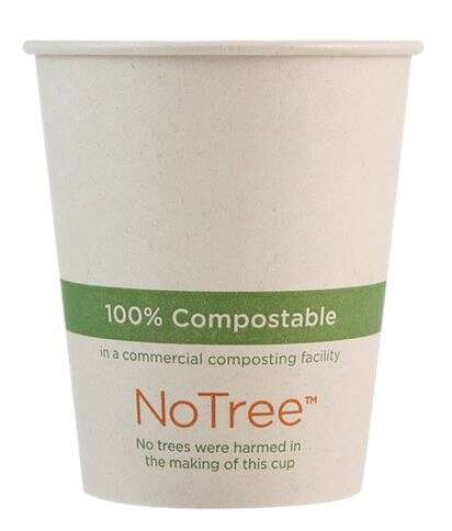World Centric CU-SU-10, 10 Oz NoTree Bamboo Hot Cups, 1000/CS