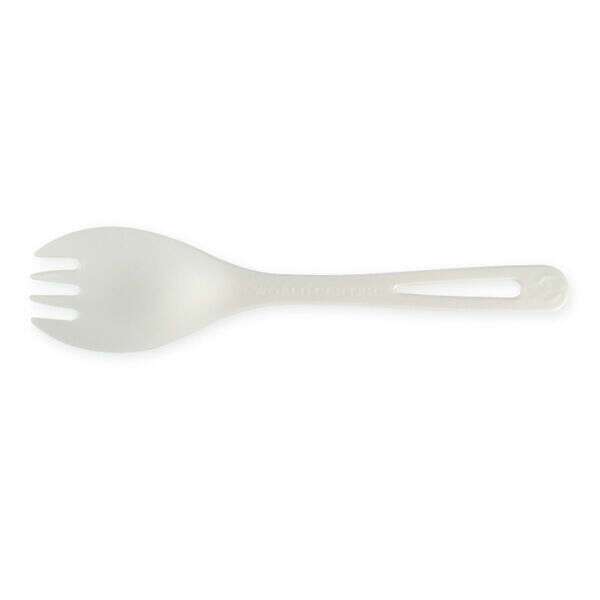 World Centric RK-PS-B, 6-inch White PLA Forks, 1000/CS