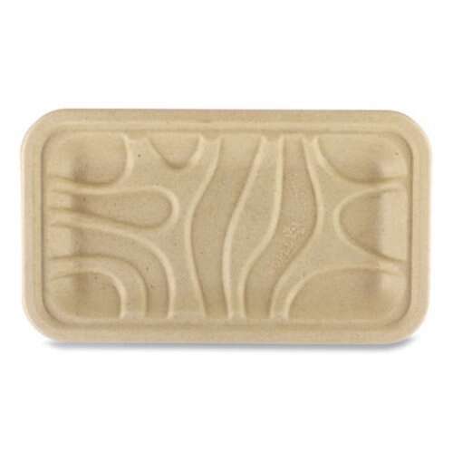 World Centric TR-SC-17S, 8-inch Fiber Meat Trays, 500/CS