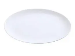 Yanco AC-10-CP 10x7-Inch Abco Abco Porcelain Coupe Platter, 24/CS