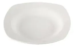 Yanco AC-511 26 Oz 11.5-Inch Abco Porcelain Square Pasta Bowl, DZ