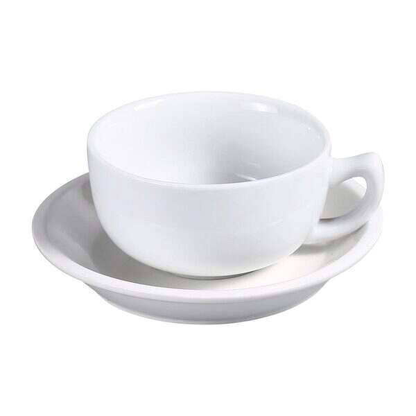 Yanco AC-57 6.87-Inch Abco Porcelain Saucer For AC-56, 36/CS