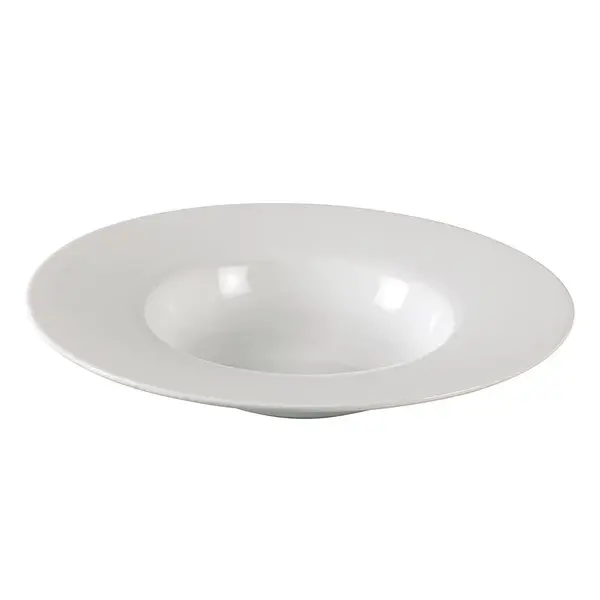 Yanco AC-609 10 Oz 9.25x2-Inch Abco Porcelain Deep Dessert Plate, DZ