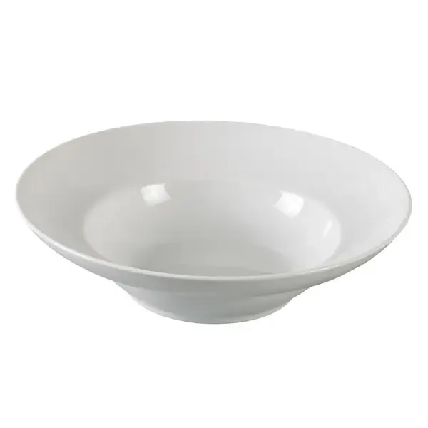 Yanco AC-714 96 Oz 14.5x4.5-Inch Abco Porcelain Deep Mediterranean Bowl, 6/CS