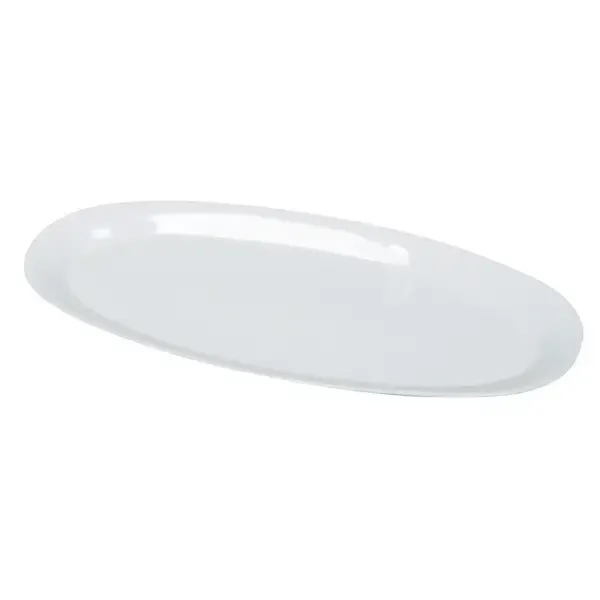 Yanco AC-99 23x10.25x2-Inch Abco Porcelain Fishia Platter, 4/CS