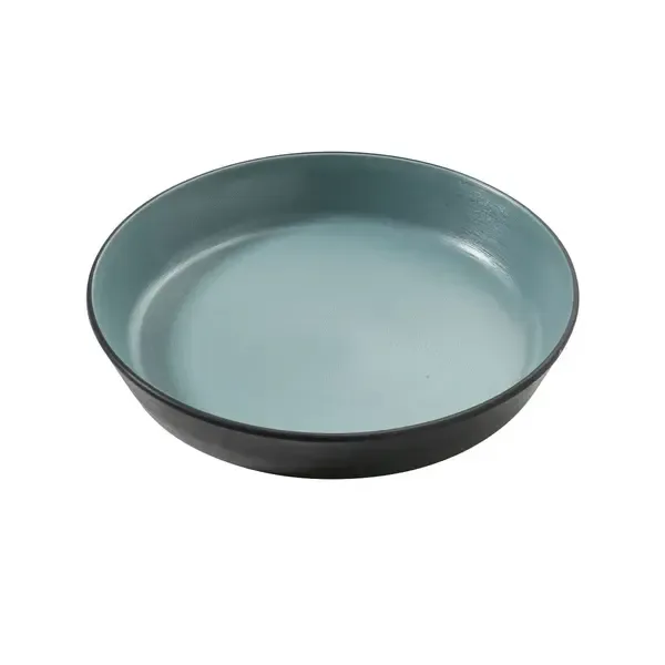 Yanco BM-508TL, 8.50x1.75-Inch 24 Oz Birmingham Teal Deep Dish, 24/Pack