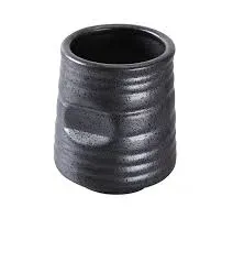 Yanco DB-9303 10 Oz 3.125x3.75-Inch Porcelain Diamond Black Tea Cup, 36/CS