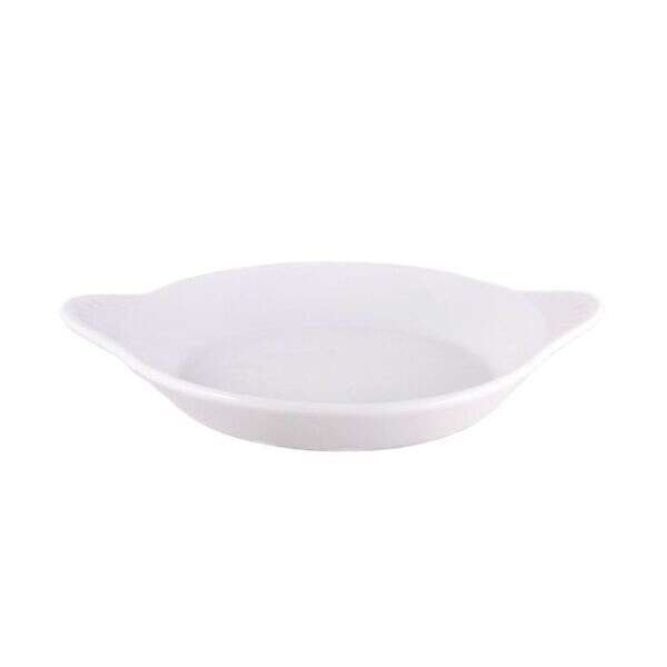 Yanco FH-10 10-Inch Porcelain French Handled China Dish, DZ