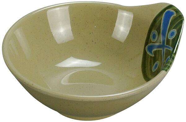 Yanco JP-3545 10 Oz Japanese Melamine Sauce Bowl with Handle, 48/CS