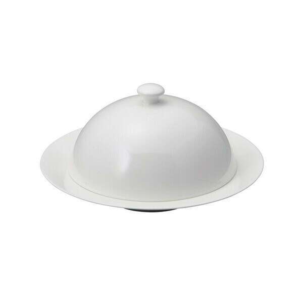 Yanco JS-710 10-Inch Porcelain Jersey Plate With Lid, DZ (Discontinued)