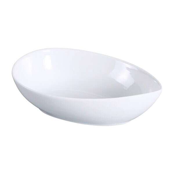 Yanco LK-611 56 Oz 11.25-Inch Lion King Porcelain Round Waterdrop Shape Super White Bowl, DZ
