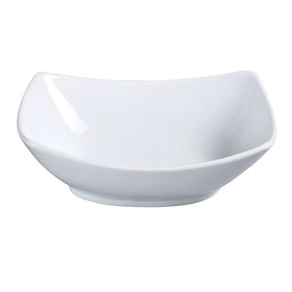 Yanco ML-610 42 Oz 10x7.5-Inch Mainland Porcelain Rectangular White Bowl, DZ