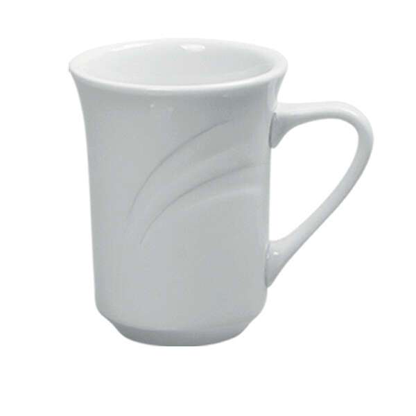 Yanco MM-17 8 Oz 3-Inch Miami Porcelain Round White Mug, 36/CS