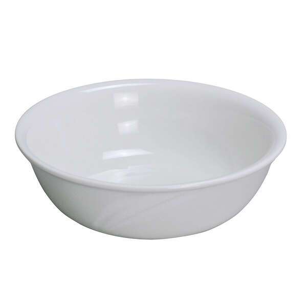 Yanco MM-80 25 Oz 7-Inch Miami Porcelain Deep Round White Bowl, 24/CS