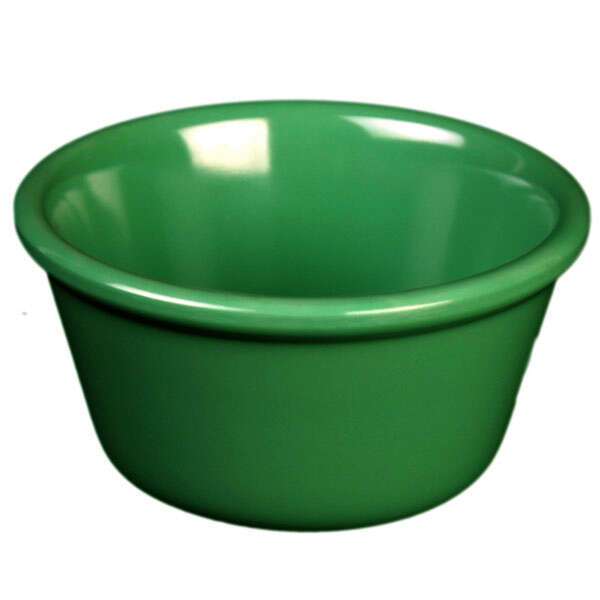 Yanco MS-303GR 7 Oz Milestone Melamine Round Green Bouillon Cup, 48/CS